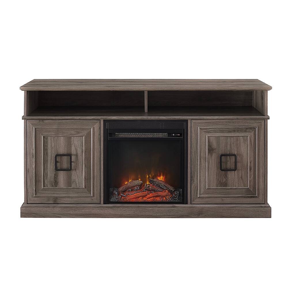 Best buy fireplace 2024 tv stand