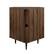 Alt View 11. Walker Edison - 30” Contemporary 2-Door Corner Accent Cabinet - Dark Walnut.