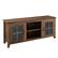 Angle. Walker Edison - 58” Farmhouse 2 Door TV Stand for TVs up to 65” - Rustic Oak.