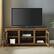 Alt View 12. Walker Edison - 58” Farmhouse 2 Door TV Stand for TVs up to 65” - Rustic Oak.