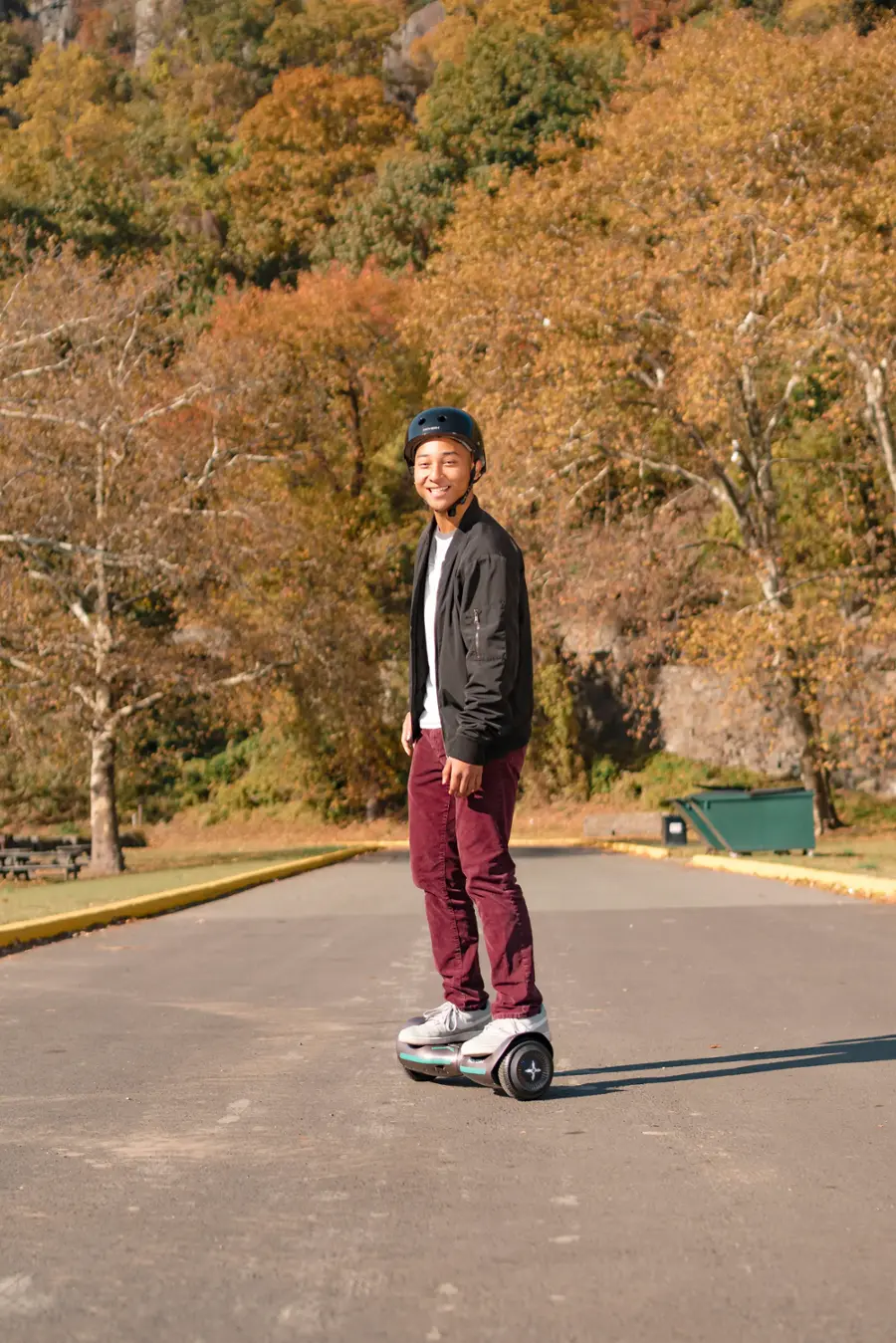 Alt View 23. Hover-1 - Ranger Electric Self-Balancing Scooter w/6 mi Max Range & 7 mph Max Speed- Premium Bluetooth Speaker - Gray.