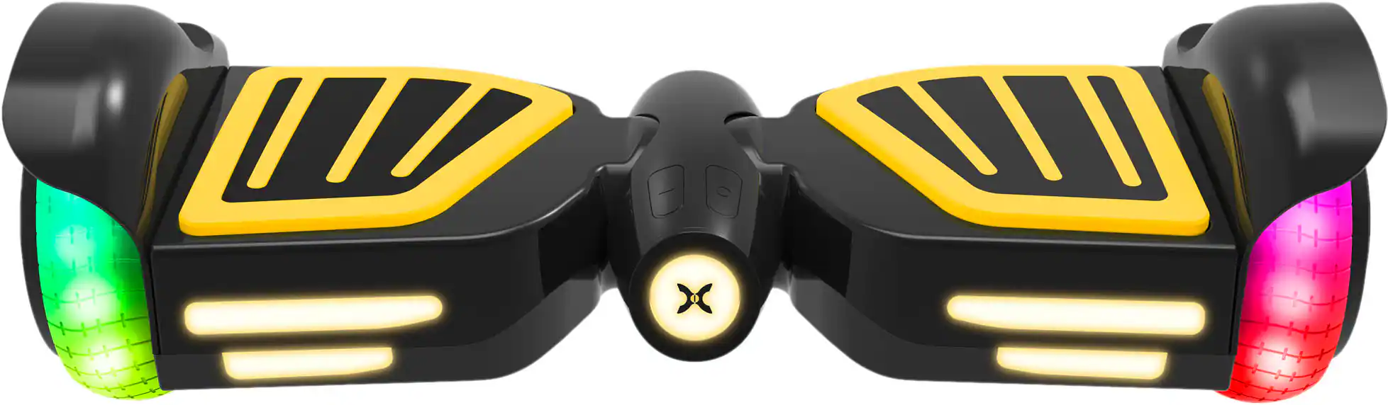 Front. Hover-1 - Ranger Plus Electric Self-Balancing Scooter w/9 mi Max Range & 9 mph Max Speed- Premium Bluetooth Speaker - Yellow.