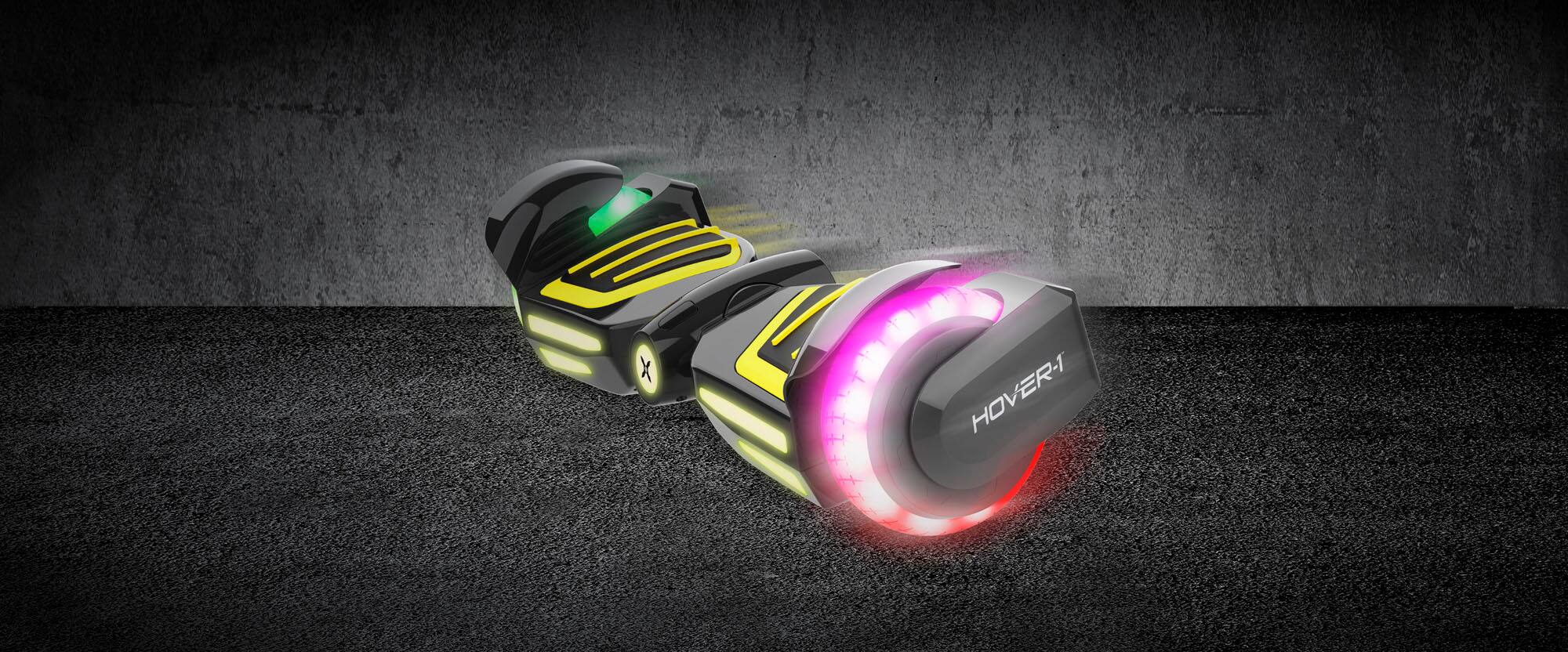 Alt View 13. Hover-1 - Ranger Plus Electric Self-Balancing Scooter w/9 mi Max Range & 9 mph Max Speed- Premium Bluetooth Speaker - Yellow.