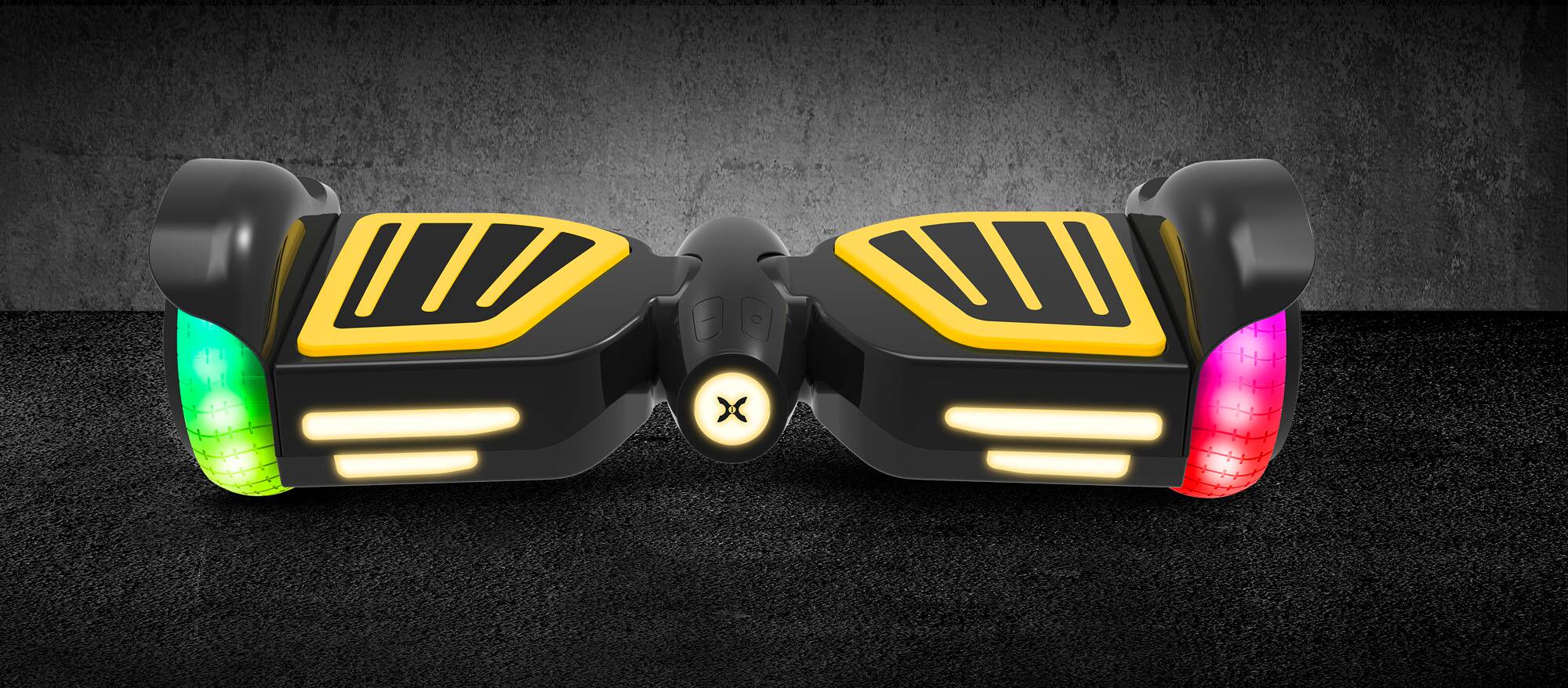 Alt View 14. Hover-1 - Ranger Plus Electric Self-Balancing Scooter w/9 mi Max Range & 9 mph Max Speed- Premium Bluetooth Speaker - Yellow.