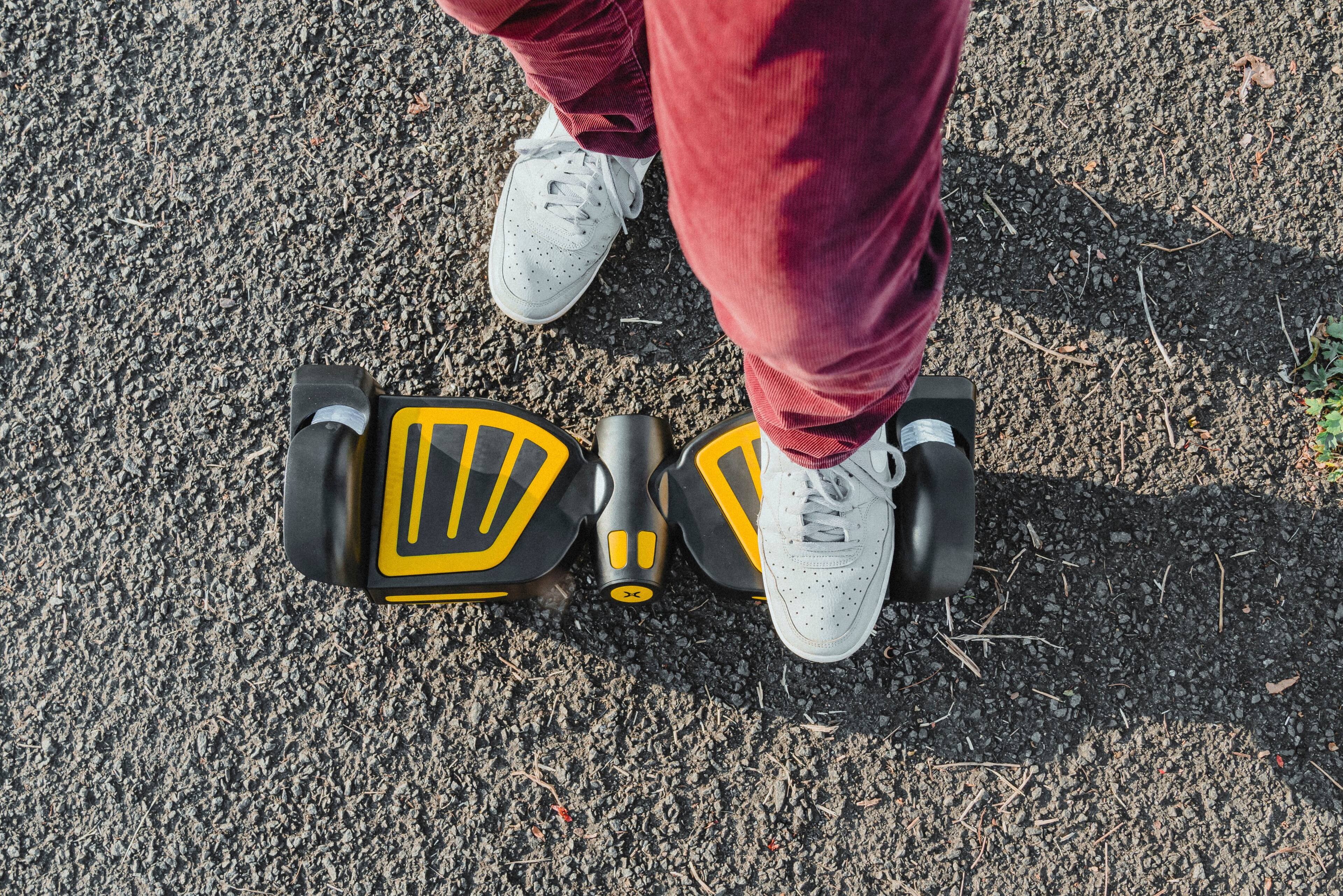 Alt View 16. Hover-1 - Ranger Plus Electric Self-Balancing Scooter w/9 mi Max Range & 9 mph Max Speed- Premium Bluetooth Speaker - Yellow.