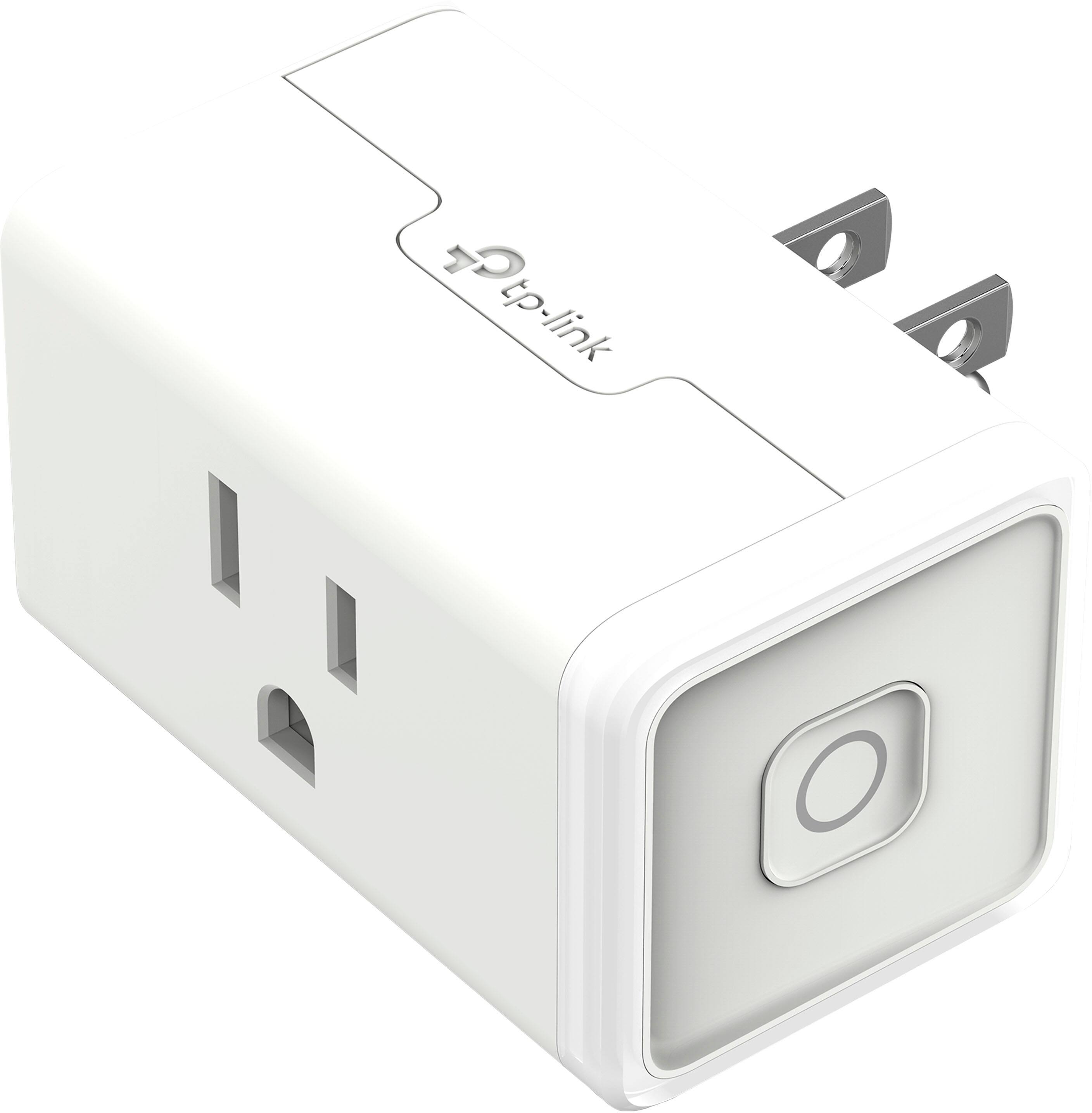 Alt View 12. TP-Link - Kasa Smart Wi-Fi Plug Mini with Homekit (2-Pack) - White.