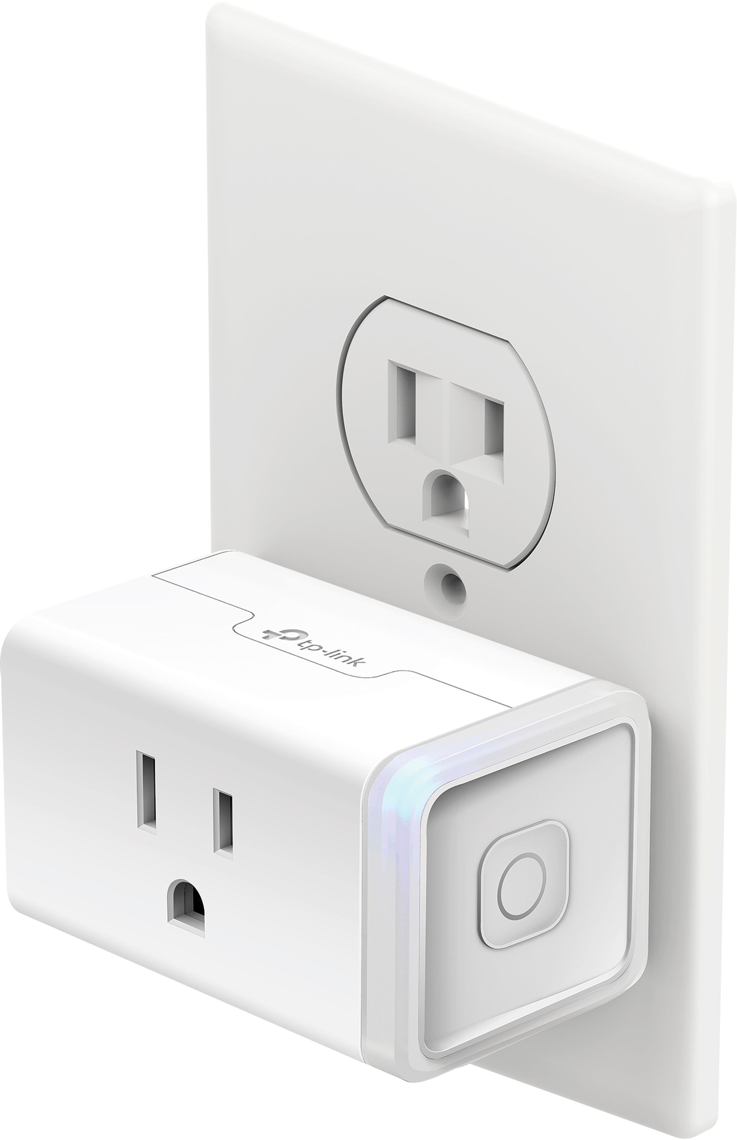 Alt View 16. TP-Link - Kasa Smart Wi-Fi Plug Mini with Homekit (2-Pack) - White.