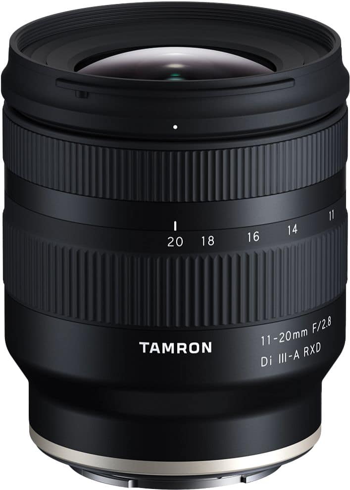 Angle. Tamron - 11-20mm F/2.8 Di III-A RXD Wideangle Zoom Lens for Sony E-Mount.