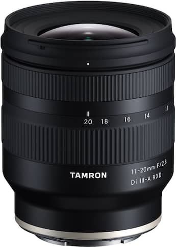 Tamron 11 20mm F/2.8 Di III A RXD Wideangle Zoom Lens for Sony E Tamron 11 20mm F/2.8 Di III A RXD Wideangle Zoom Lens for Sony E