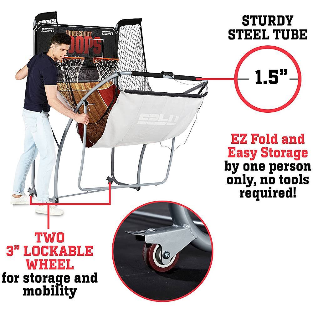 ESPN EZFold 2Player Basketball Game BG138Y20004 Best Buy