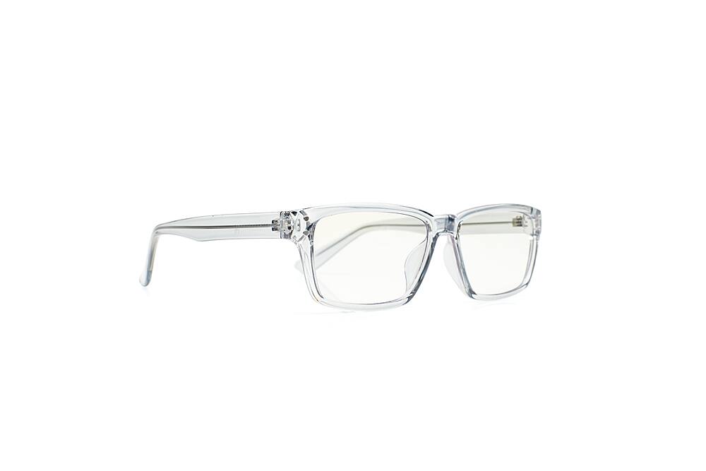 Angle. Wavebalance - Blue Light Reducing Computer and Device Glasses Fashion Slate "Blake", One Size - Slate Blue Crystal.