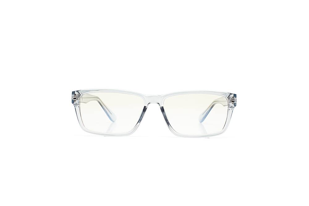 Wavebalance - Blue Light Reducing Computer and Device Glasses Fashion Slate "Blake", One Size - Slate Blue Crystal