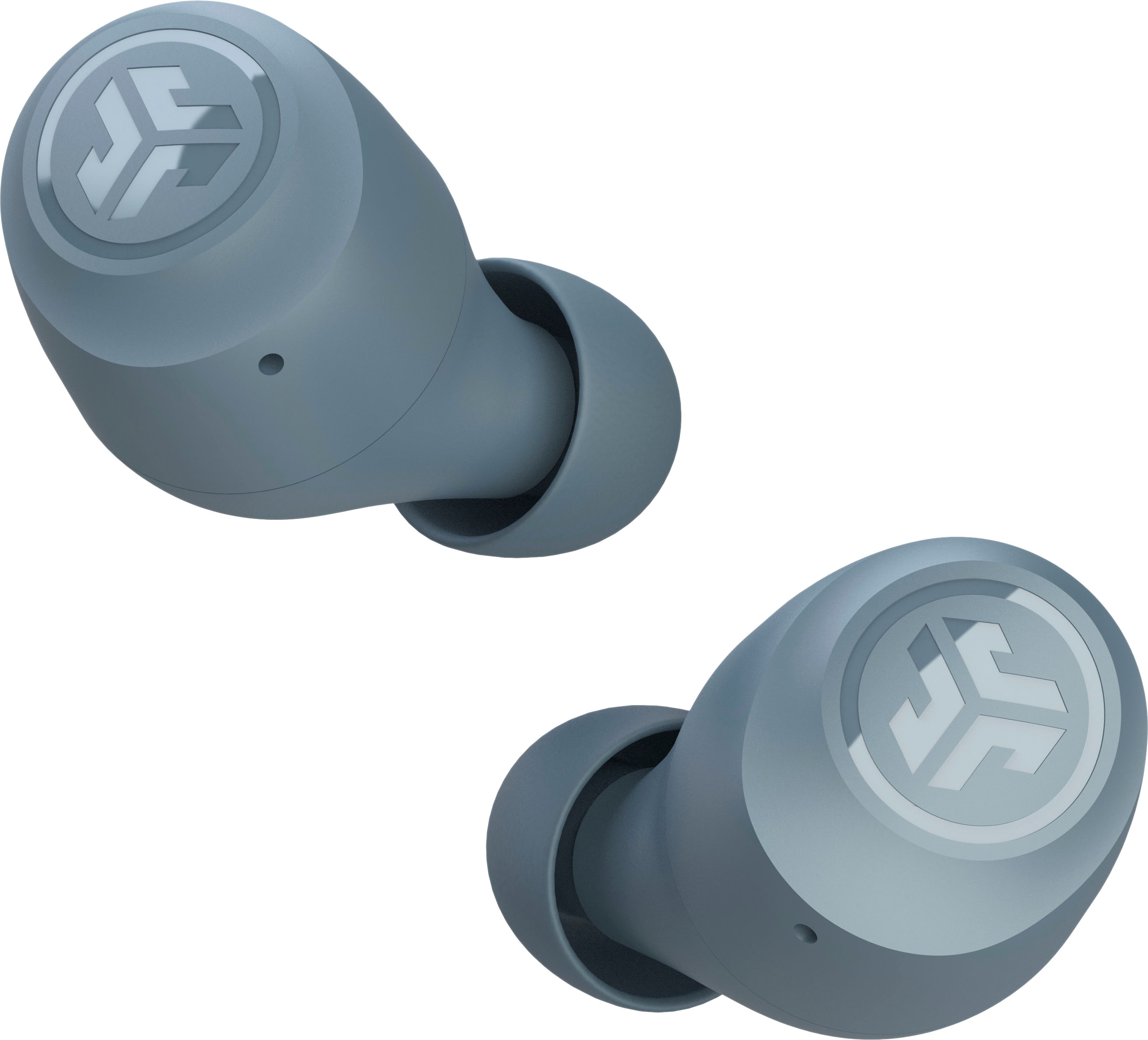 Angle View: JLab - GO Air POP True Wireless In-Ear Headphones - Slate