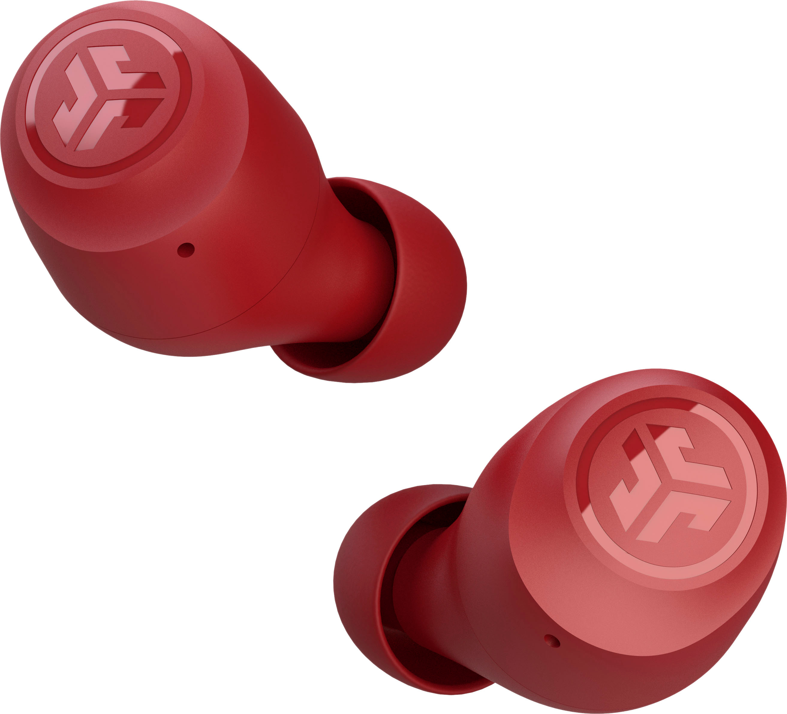 Angle View: JLab - GO Air POP True Wireless In-Ear Headphones - Rose
