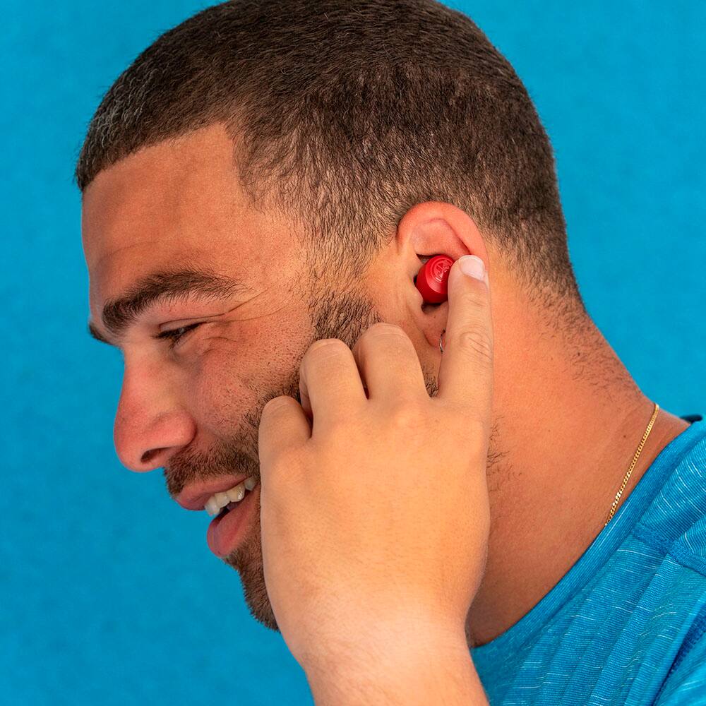 Alt View 14. JLab - GO Air Pop True Wireless Earbuds - Rose.