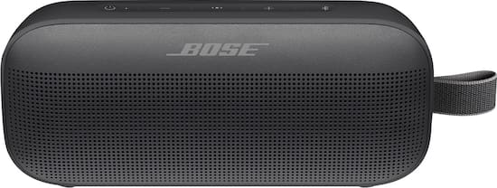 Front Zoom. Bose - SoundLink Flex Portable Bluetooth Speaker with Waterproof/Dustproof Design - Black.