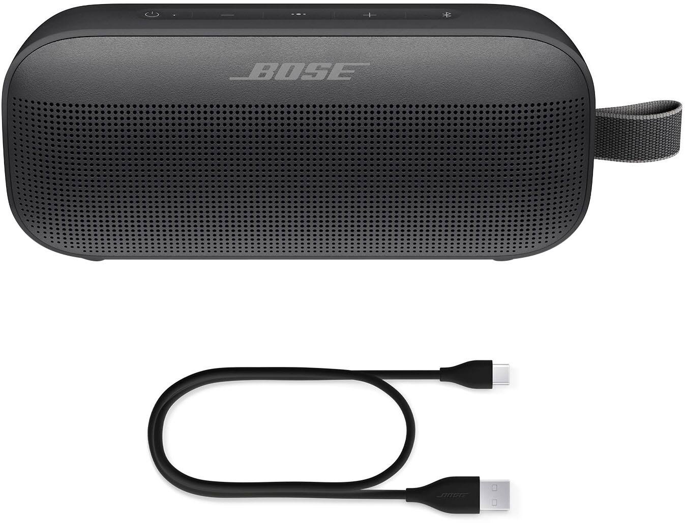 Alt View 17. Bose - SoundLink Flex Portable Bluetooth Speaker with Waterproof/Dustproof Design - Black.