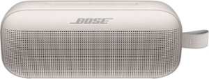 Bose - SoundLink Flex Portable Bluetooth Speaker with Waterproof/Dustproof Design - White Smoke - Front_Zoom