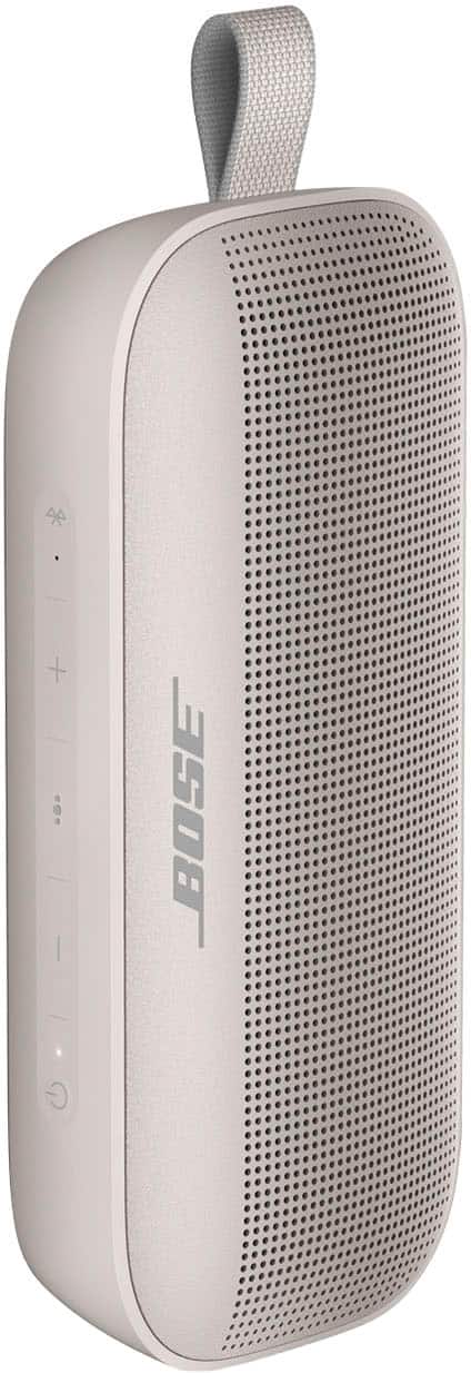 Alt View 1. Bose - SoundLink Flex Portable Bluetooth Speaker with Waterproof/Dustproof Design - White Smoke.