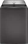 GE Profile - 5.0 Cu. Ft. High Efficiency Smart Top Load Washer with Smarter Wash Technology, Easier Reach & Microban Technology - Diamond Gray