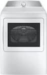 GE Profile - 7.4 Cu. Ft. Smart Electric Dryer with Sanitize Cycle and Sensor Dry - White