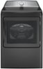 GE Profile - 7.4 Cu. Ft. Smart Electric Dryer with Sanitize Cycle and Sensor Dry - Diamond Gray