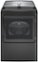 GE Profile - 7.4 Cu. Ft. Smart Electric Dryer with Sanitize Cycle and Sensor Dry - Diamond gray