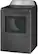 Left. GE Profile - 7.4 Cu. Ft. Smart Electric Dryer with Sanitize Cycle and Sensor Dry - Diamond Gray.