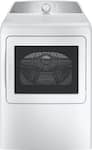 GE Profile - 7.4 Cu. Ft. Smart Gas Dryer with Sanitize Cycle and Sensor Dry - White