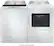 Alt View 13. GE Profile - 7.4 Cu. Ft. Smart Gas Dryer with Sanitize Cycle and Sensor Dry - White.