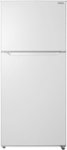 Front. Insignia™ - 18 Cu. Ft. Top-Freezer Refrigerator withENERGY STAR Certification - White.