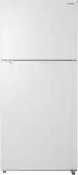 Insignia™ - 18 Cu. Ft. Top-Freezer Refrigerator with ENERGY STAR Certification - White - Front_Zoom