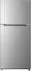 Front. Insignia™ - 18 Cu. Ft. Top-Freezer Refrigerator with ENERGY STAR Certification - Stainless Steel.