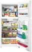 Alt View 13. Insignia™ - 18 Cu. Ft. Top-Freezer Refrigerator with Handles - White.