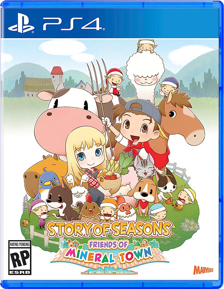 Front. XSEED Games - Story of Seasons: Friends of Mineral Town. - E10+ (Everyone 10+)