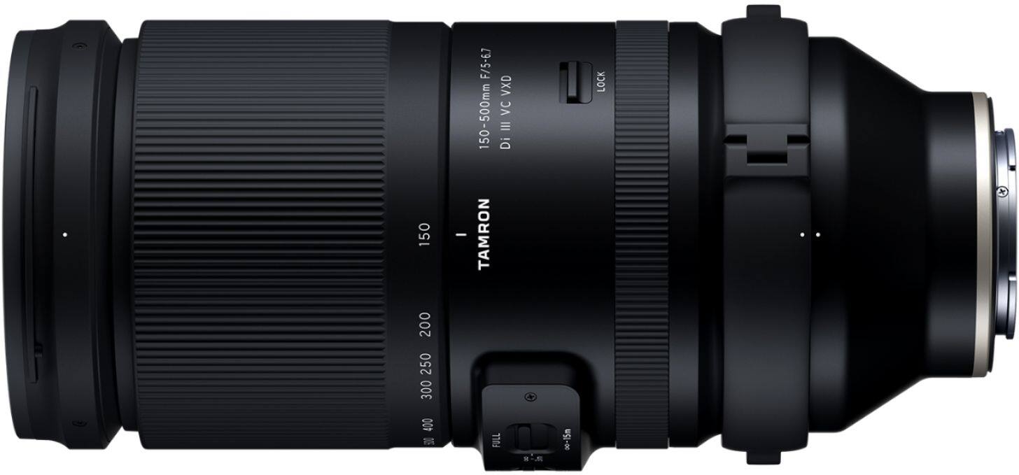 Back. Tamron - 150-500mm F/5-6.7 Di III VC VXD Telephoto Zoom Lens for Sony E-Mount - Black.