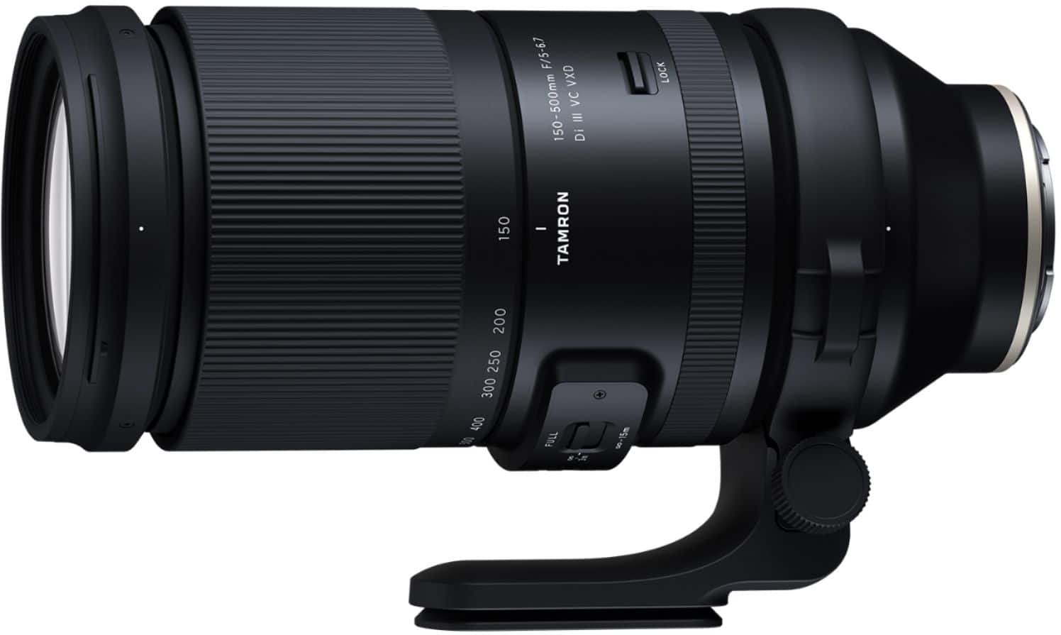 Tamron - 150-500mm F/5-6.7 Di III VC VXD Telephoto Zoom Lens for Sony E-Mount - Black - Front_Zoom
