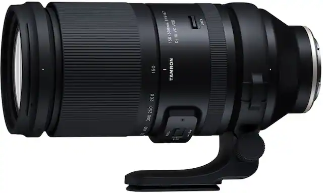 Front. Tamron - 150-500mm F/5-6.7 Di III VC VXD Telephoto Zoom Lens for Sony E-Mount.