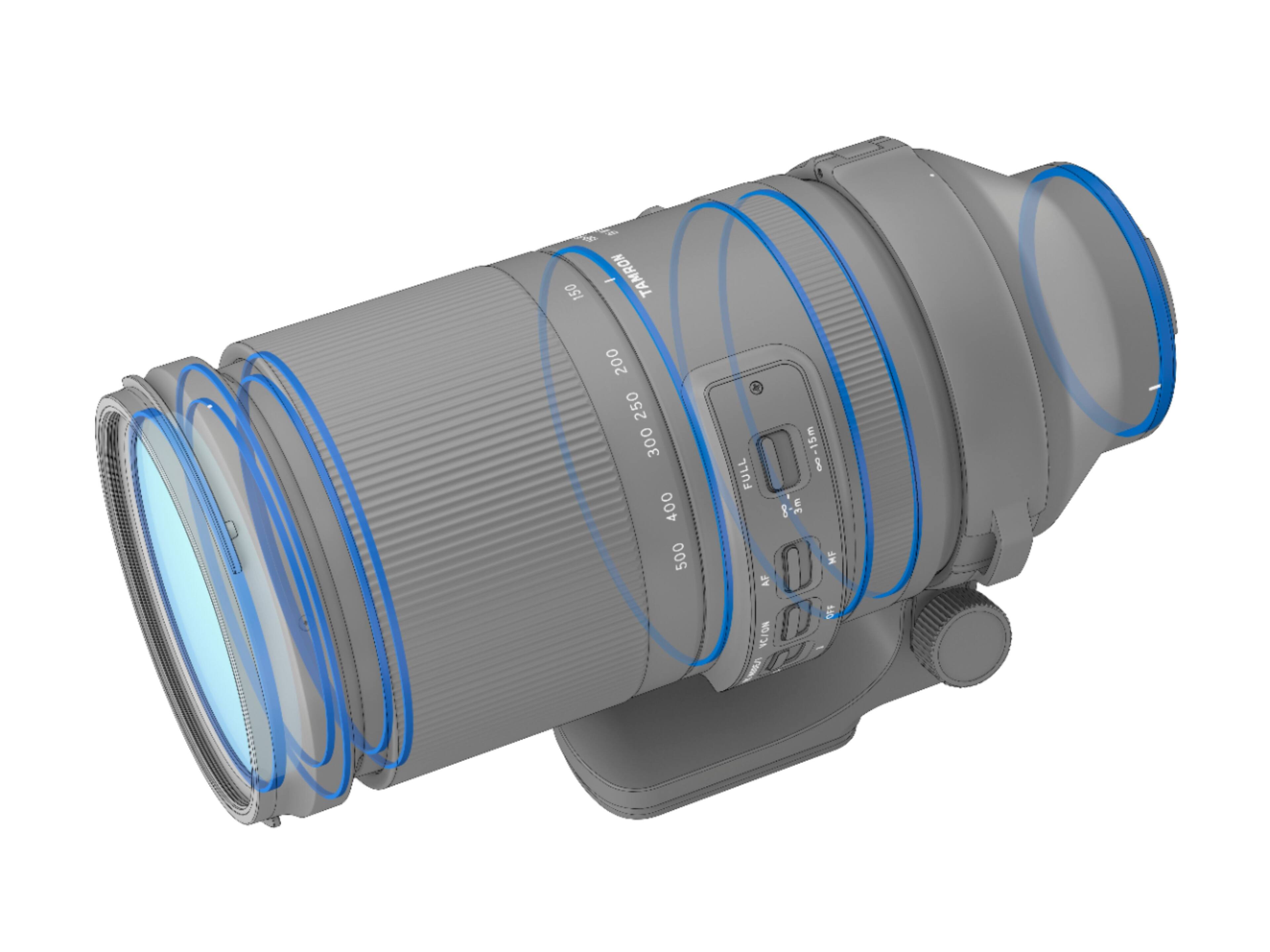 Alt View 11. Tamron - 150-500mm F/5-6.7 Di III VC VXD Telephoto Zoom Lens for Sony E-Mount.