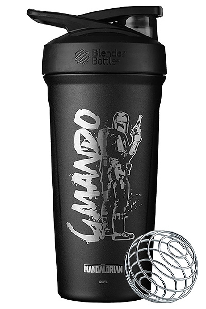 Star Wars Blender Bottle Mandalorian Pro Series 28 Oz. Shaker Cup NEW -  household items - by owner - housewares sale 
