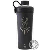 BlenderBottle - Black Panther Head Radian - Insulated Stainless Steel - 26oz. - Matte Black - Angle_Zoom