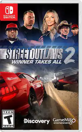 Front. GameMill Entertainment - Street Outlaws 2 Winner Takes All. - T (Teen 13+)