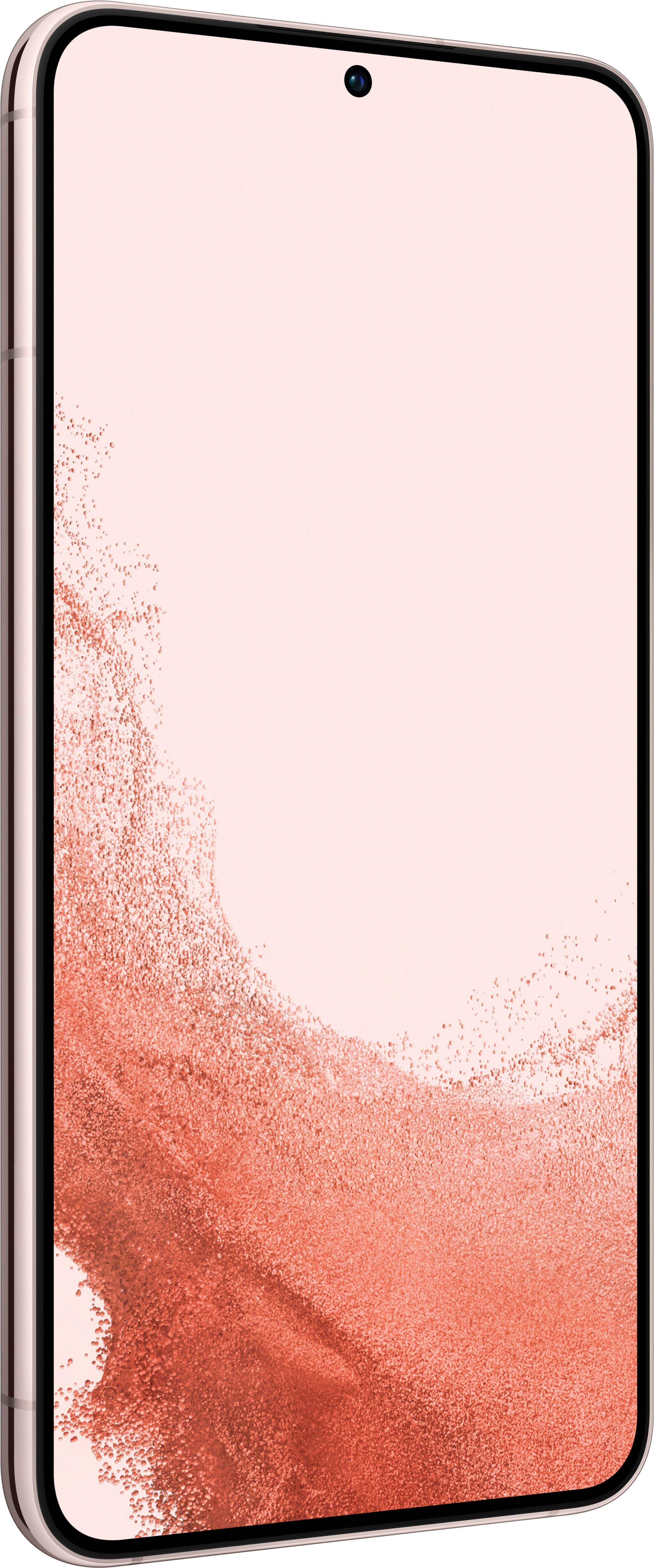 Angle View: Samsung - Galaxy S22+ 256GB - Pink Gold (T-Mobile)