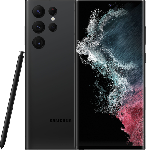 Samsung - Galaxy S22 Ultra 128GB - Phantom Black (T-Mobile)