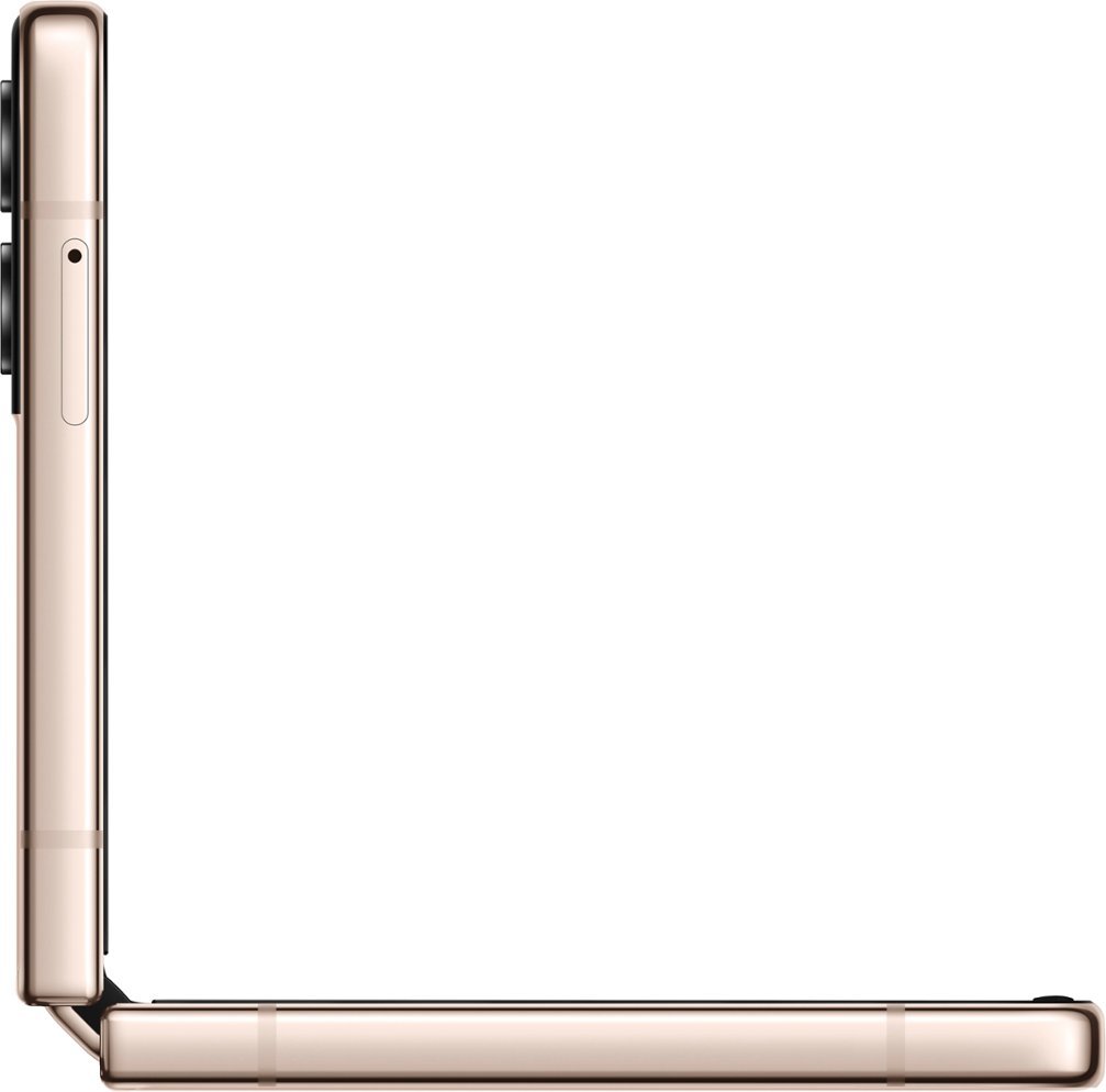 Zoom in on Alt View Zoom 13. Samsung - Galaxy Z Flip4 128GB - Pink Gold (T-Mobile).