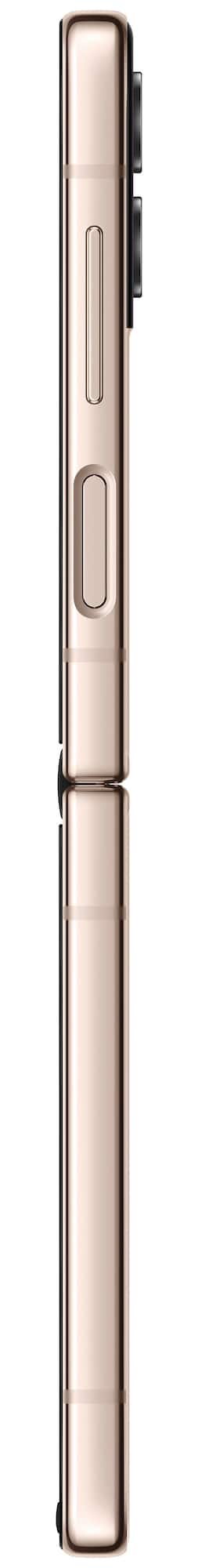 Zoom in on Alt View Zoom 16. Samsung - Galaxy Z Flip4 128GB - Pink Gold (T-Mobile).