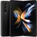 Front. Samsung - Galaxy Z Fold4 256GB - Phantom Black.