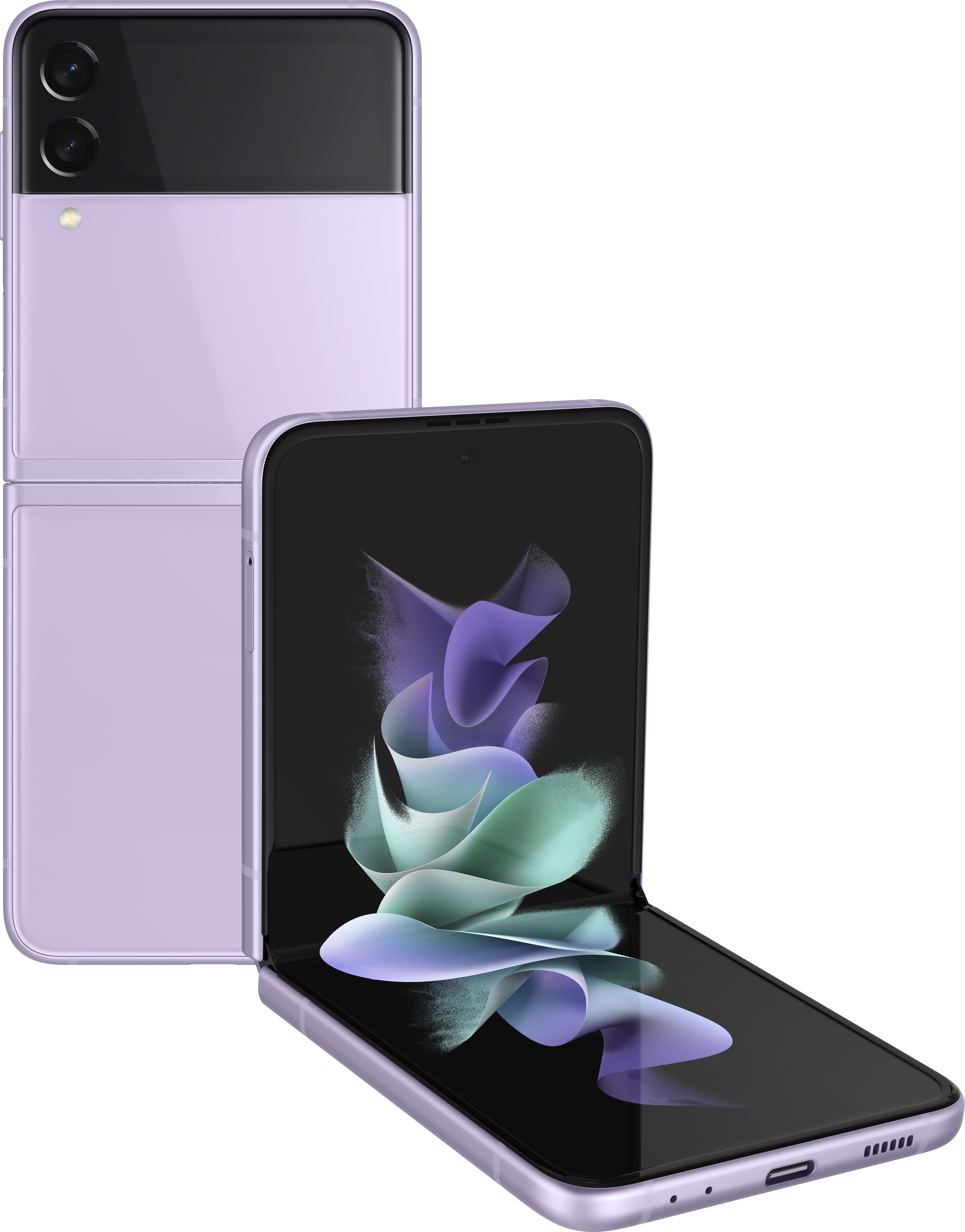 Samsung - Galaxy Z Flip3 5G 128GB - Lavender (T-Mobile)