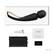 Left. Lelo - SMART WAND 2 - Vibrating Wand - Black.