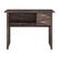 Front. CorLiving - Kingston Rustic Brown Two Drawer Desk - Brown.